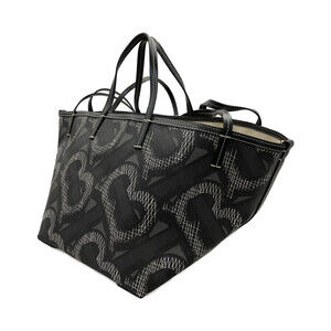 Burberry Beach Summer TB Monogram Canvas Tote Bag